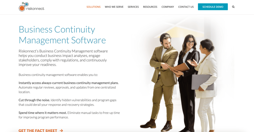 Riskonnect Business Continuity Management